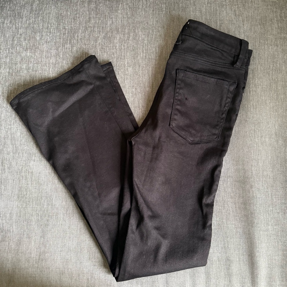 Good American Black Straight Leg Jeans - Picture 2 of 8